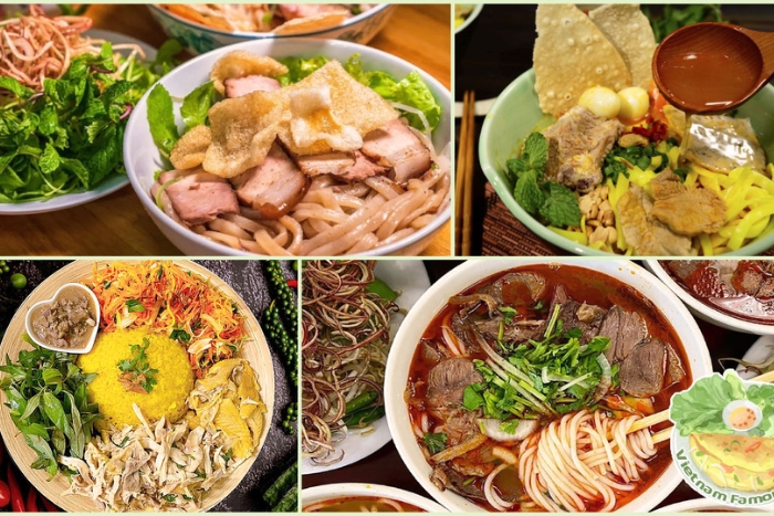 Vietnamese breakfast in Central Vietnam is known for its spicy flavors