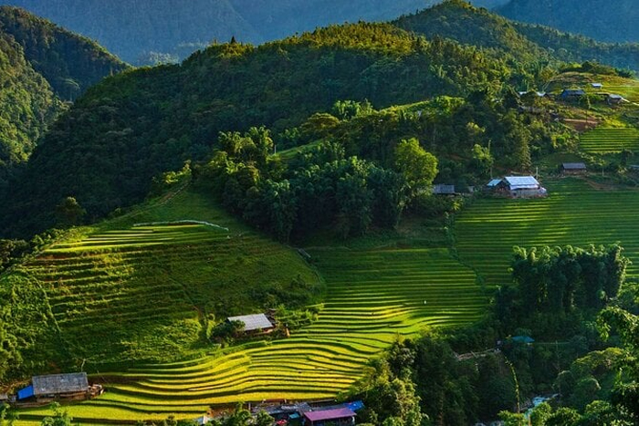 Giang Ta Chai, a village of the Red Dao ethnic group