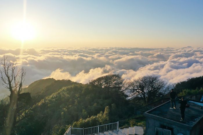 Mount Phia Oac, one of the highest peaks in Cao Bang