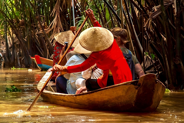 A living memory from Ben Tre in our 15-day Vietnam journey