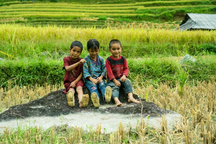 Peaceful life of people here
