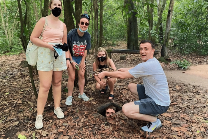 Spent 2 weeks in Mekong delta, visit Cu Chi tunnels