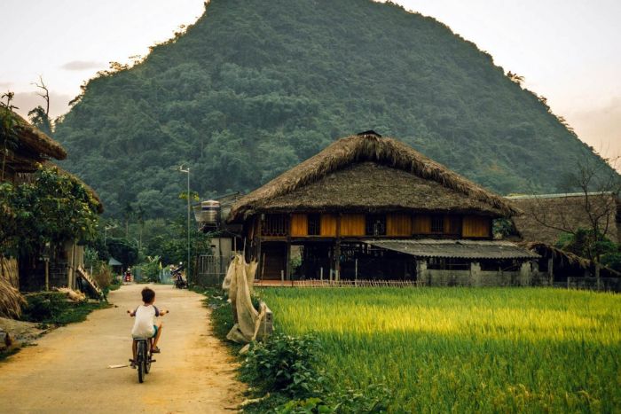 Tha Village in Ha Giang trip, Northern Vietnam