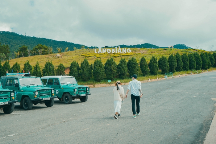 Langbiang Mountain is a must in a 3-day family trip in Da Lat