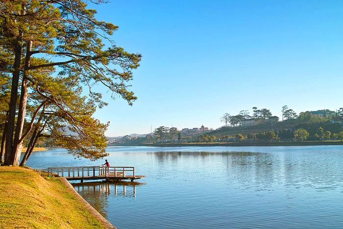 Xuan Huong Lake in Da Lat