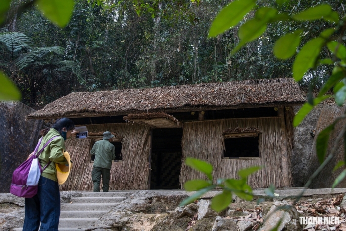 Dien Bien Phu Campaign Command Headquarters, hidden in the heart of the dense forest of Muong Phang