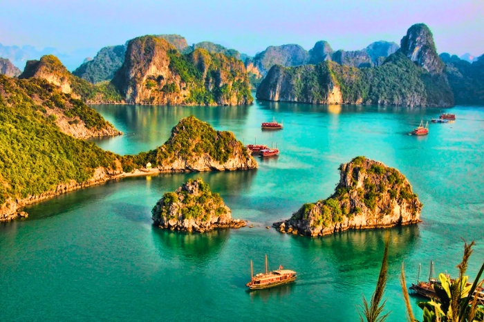 Halong Bay's stunning geological masterpiece