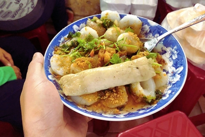 Plate with three types of savory cakes