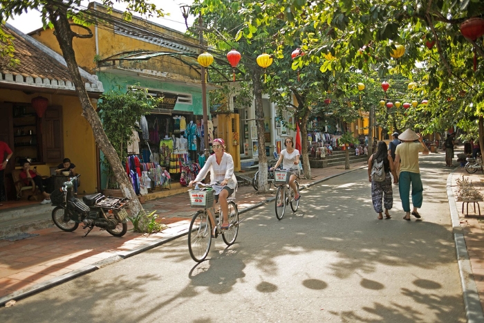 Bicycle is an economic choice for one day in Hoi An budget