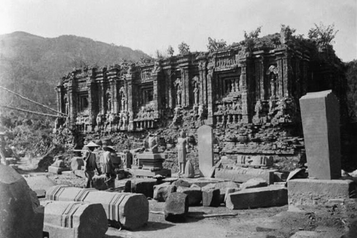 Ancient Cham ruins at My Son Sanctuary