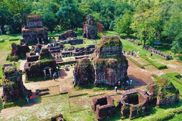 Timeless beauty of ancient Cham temple ruins