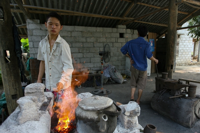 Phuc Sen Forging Village Stop on Lang Son Cao Bang Ha Giang Itinerary