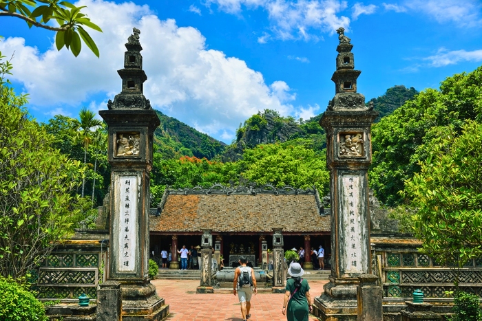 Immersing myself in the solemn atmosphere of the Dinh Le Temple