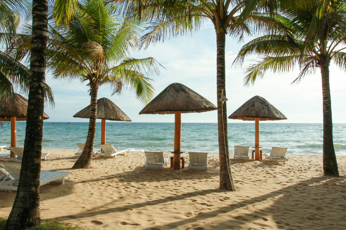 We enjoyed peaceful and relaxing moments on the beaches of Phu Quoc