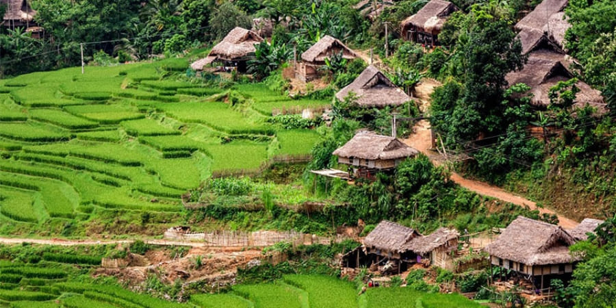 Visit Kho Muong village Puluong