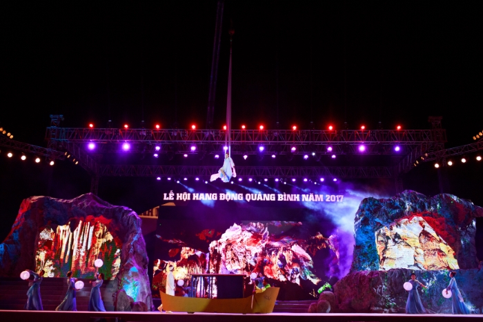 Quang Binh Cave Festival, a festival of Quang Binh aiming to promote the natural beauty of the province