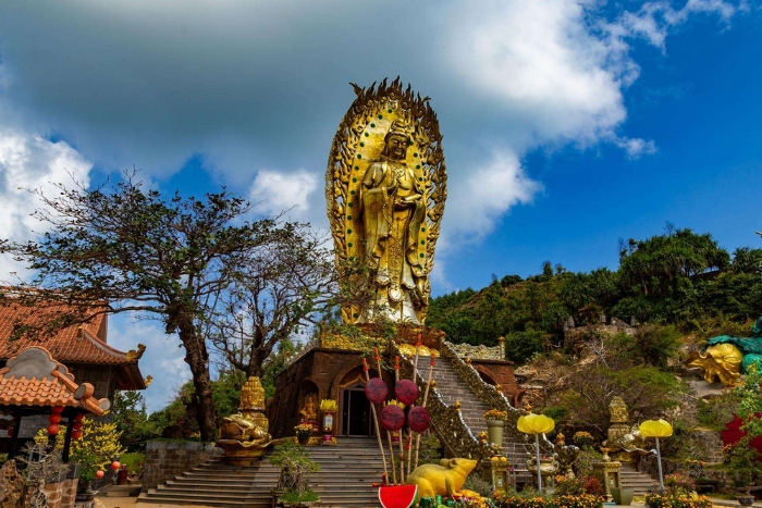 Ngoc Hoa Monastery during your 2-day family trip in Quy Nhon