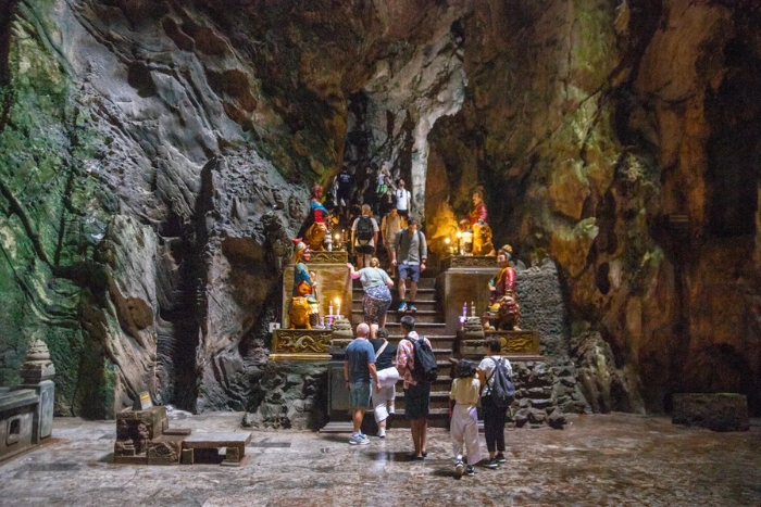 Marble Mountain is one of the most famous places to visit in Vietnam