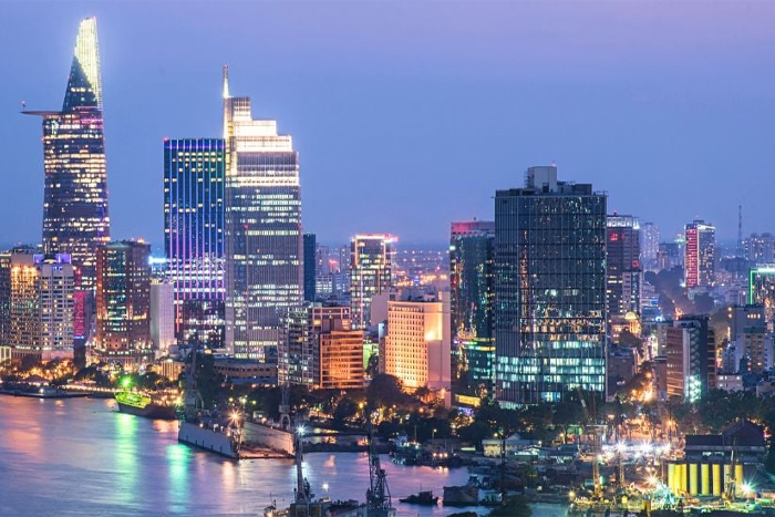 Arrival in Ho Chi Minh City