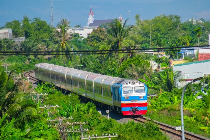 A segment of the Hanoi – Dong Hoi railway route