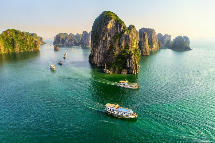 Ha Long Bay, best places to visit in Vietnam in July