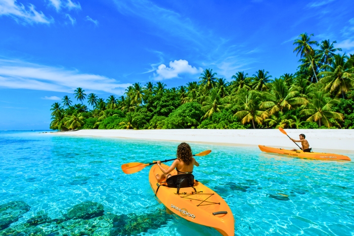 Couple trip in Vietnam in summer with an intimate and soothing atmosphere