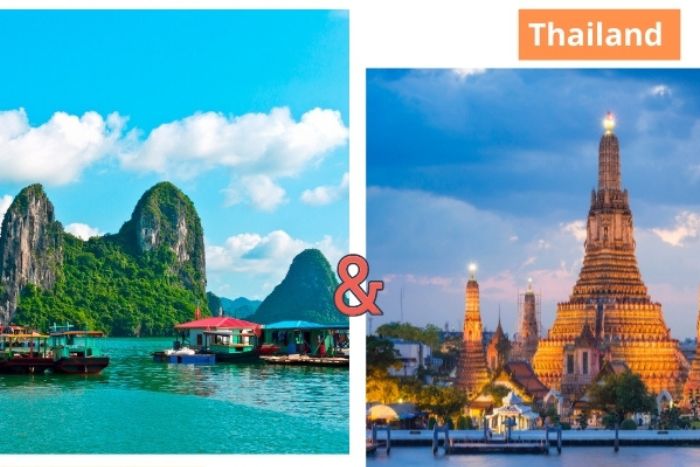 Two weeks of travel: budget comparison