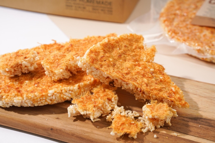 Rice crust, crispy and savory with the rich aroma of fish sauce, garlic, and spices