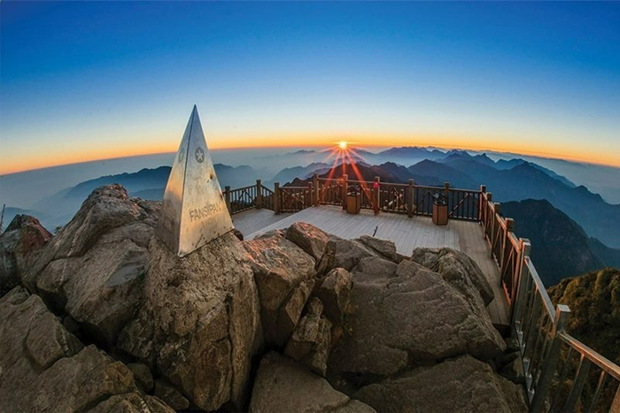 Fansipan is the highest mountain in Vietnam and Indochina