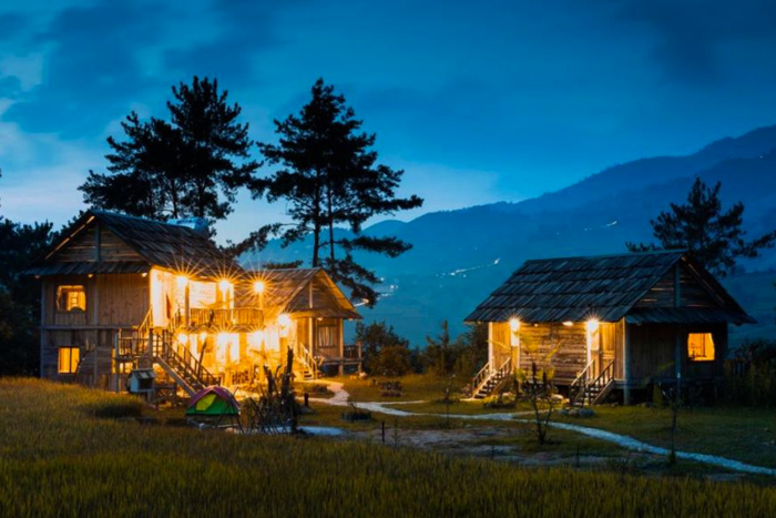 A local homestay in Mu Cang Chai Yen Bai