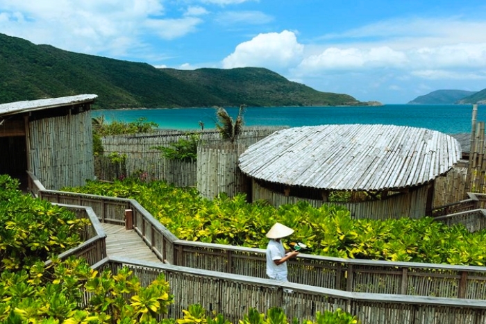Falling asleep to the sound of the waves at Six Senses Con Dao