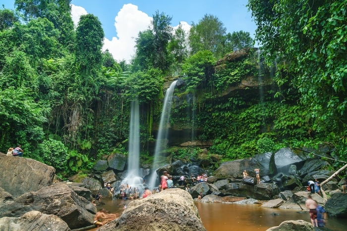 Before the Mondulkiri waterfalls - the wild beauty of Cambodia