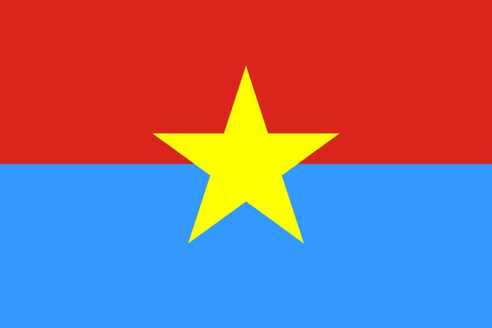 Vietnam flag of Provisional Revolutionary Government